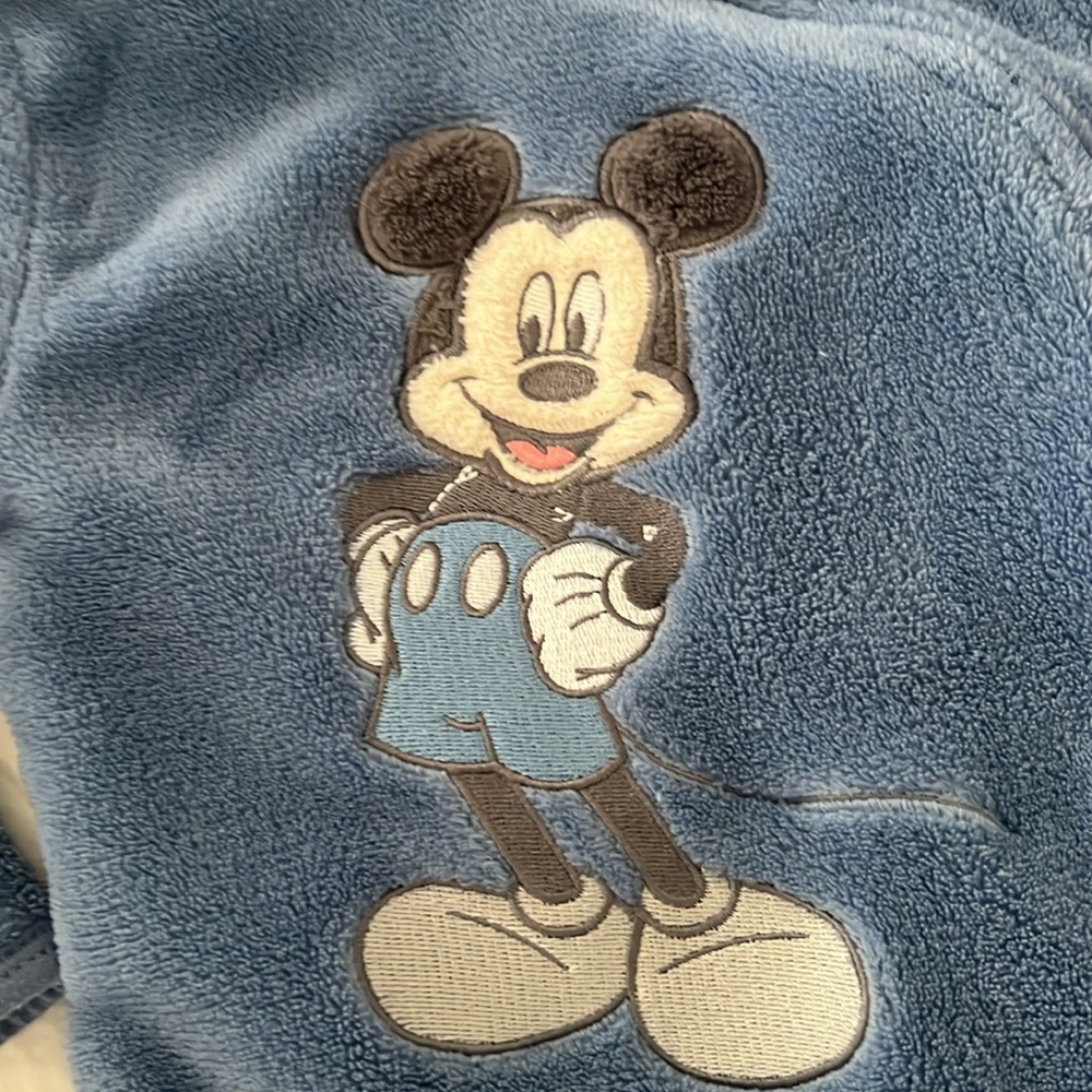 DISNEY Mickey Mouse Hooded Footie